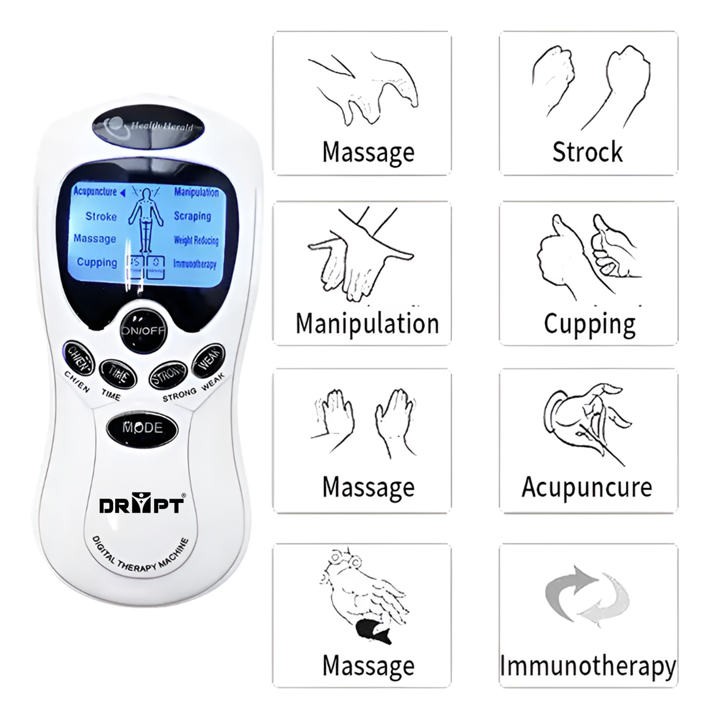 MOBILE MUSLE STIMULTER 8 PADS