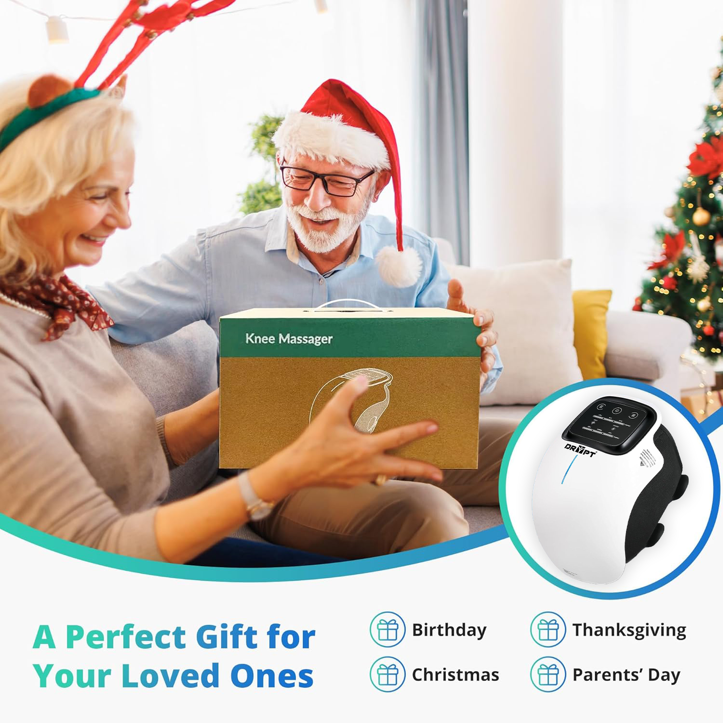 KNEE MASSAGER SMALL (plastic body)