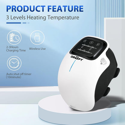 KNEE MASSAGER SMALL (plastic body) justin  + Mini Gun Massager Manual