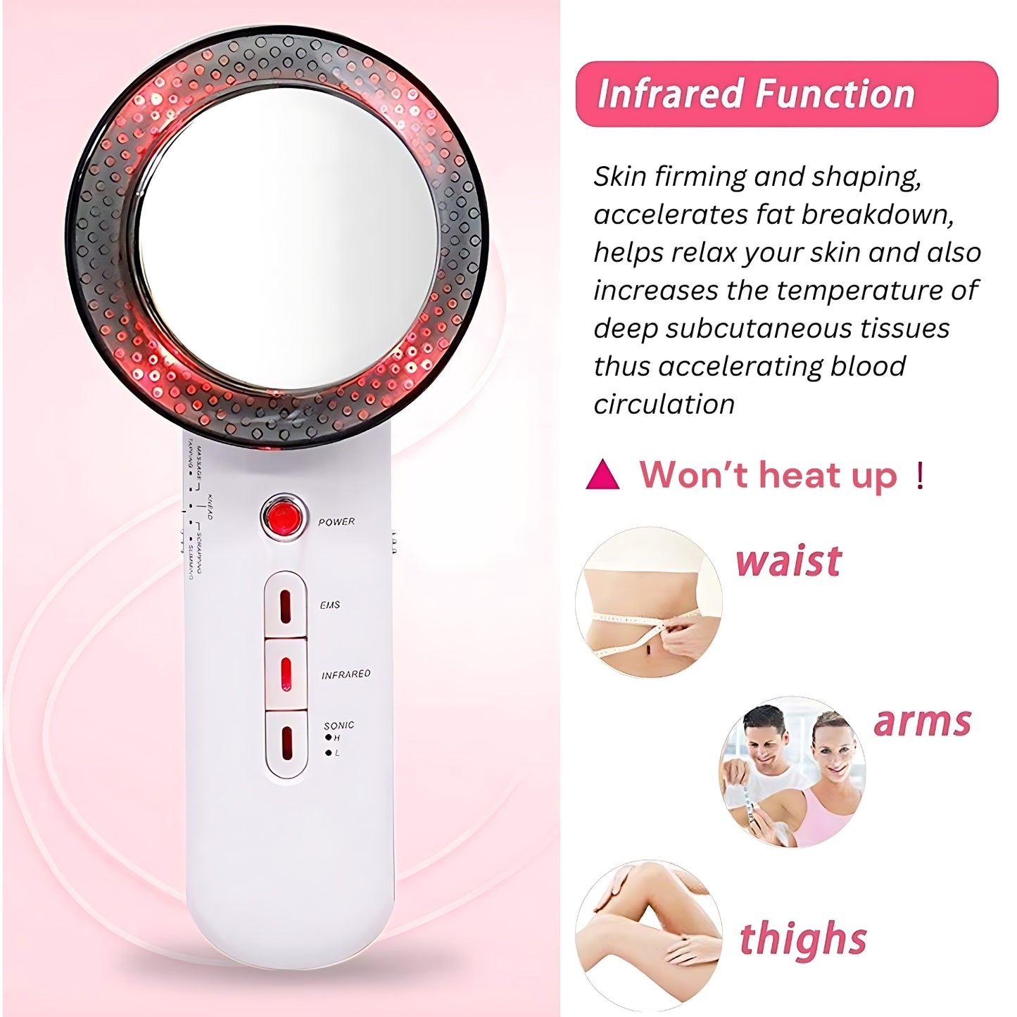 3 IN1 FAICL MASSAGER skin care option dr pt