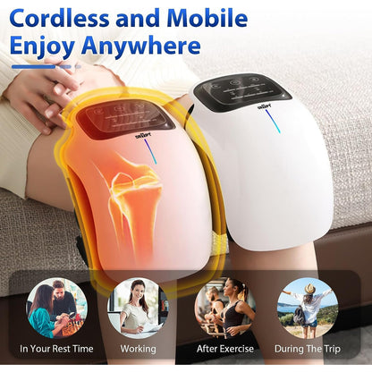 KNEE MASSAGER SMALL (plastic body) justin  + Mini Gun Massager Manual