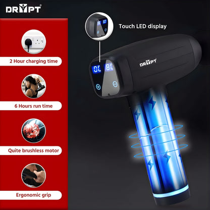 Gun Massager LCD